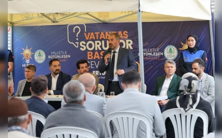 Pursaklar Belediye Başkanı Ertuğrul Çetin: “Hizmetlerimizi hemşehrilerimizin talepleri doğrultusunda şekillendiriyoruz”