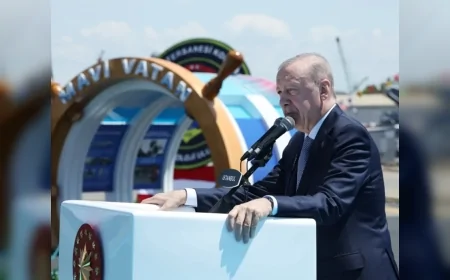 Cumhurbaşkanı Recep Tayyip Erdoğan: “Büyük ve güçlü Türkiye vizyonumuzun lokomotifini savunma sanayiimiz oluşturuyor”