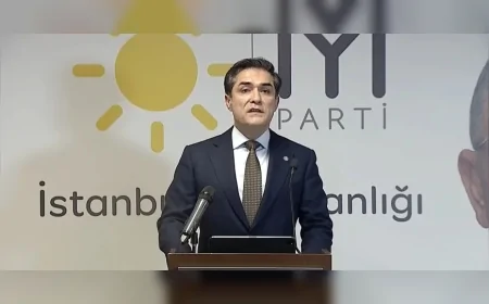 İYİ Parti Sözcüsü Buğra Kavuncu: “Türkiye'de olup biten rezaletlere ses çıkartmak istiyorsanız gelin birlikte bayrak açalım”