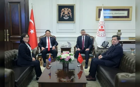 İçişleri Bakanı Mustafa Çiftçi: “Türkiye-Moğolistan İş Birliğimizi Her Alanda Güçlendirme Gayretinde Olacağız”