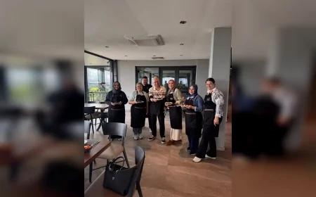 Düzce Belediyesi’nin Mutfak Atölyesi Projesinde Kursiyerler Tadım Gününde Yeteneklerini Sergiledi