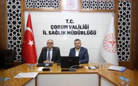 Sağlık Yatırımları Genel Müdür Yardımcısı Adem Yılmaz Çorum’daki sağlık projelerini sahada inceledi