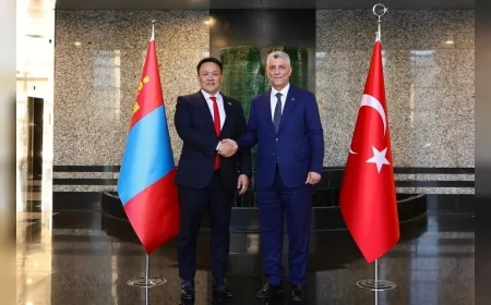 TİCARET BAKANI ÖMER BOLAT: “TÜRKİYE İLE MOĞOLİSTAN ARASINDAKİ TİCARET HACMİNİ 500 MİLYON DOLARA ÇIKARMAYI HEDEFLİYORUZ”
