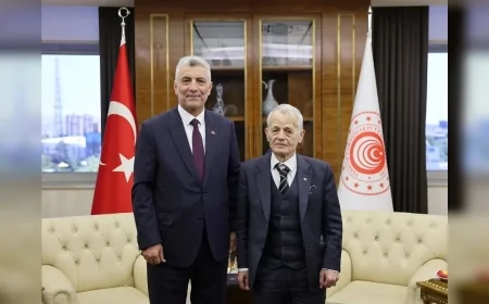 Ticaret Bakanı Ömer Bolat: “Serbest Ticaret Anlaşmamızı En Kısa Sürede Yürürlüğe Koymanın Önemini Vurguladık”