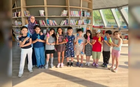 Başiskele’de Atık Materyaller Çocukların Hayal Gücüyle Sanat Eserine Dönüştü