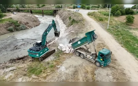 İNEGÖL BELEDİYE BAŞKANI ALPER TABAN: “OLASI TAŞKIN RİSKLERİNİ EN AZA İNDİRMEYİ HEDEFLİYORUZ”
