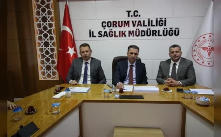 Çorum’da Ceza İnfaz Kurumları Mahalli Koordinasyon Toplantısında Sağlık ve Güvenlik Hizmetleri Değerlendirildi