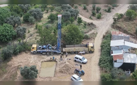 Turgutlu’da Çepnibektaş ve Yayla Mahallelerinin Su Sorununa Yeni Sondaj Hamlesi