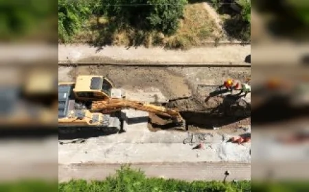 Bursa Büyükşehir Belediyesi İnegöl’de Kanalizasyon ve Yağmur Suyu Hattı Çalışmalarını Sürdürüyor