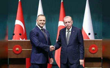 Cumhurbaşkanı Recep Tayyip Erdoğan: “Polonya ile iki NATO müttefiki olarak iş birliğimizi güçlendirmek için çalışıyoruz”