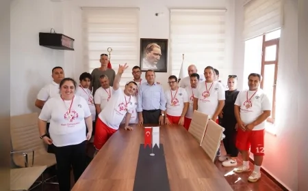 Ayvalık Belediye Başkanı Mesut Ergin: “Özel olimpiyatlarda mücadele eden her bir öğrencimiz bizim için birer şampiyon”