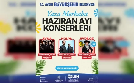 Aydın Büyükşehir Belediye Başkanı Özlem Çerçioğlu: “Yaza Merhaba Konserlerimize Tüm Vatandaşlarımızı Davet Ediyorum”