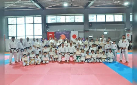Keçiören’de Uluslararası Karate Semineri Tamamlandı: Dünya Şampiyonası Öncesi Teknik Hazırlık