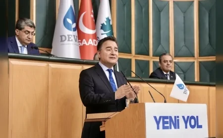 DEVA Partisi Genel Başkanı Ali Babacan: “Türkiye'nin Yeni Bir Soluğa İhtiyacı Var, Meclis Böyle Yönetilemez”