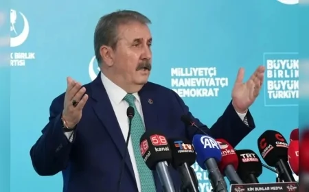 BBP Genel Başkanı Mustafa Destici: “Terörle Müzakereden Sonuç Alınamayacağını En Başta Söylemiştik”