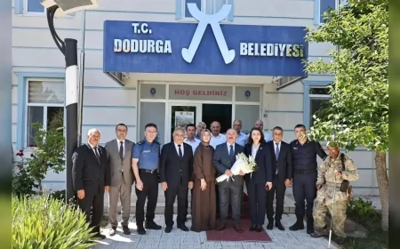 Çorum Valisi Ali Çalgan Dodurga’da Kamu Kurumları ve Belediye Çalışmalarını Yerinde İnceledi