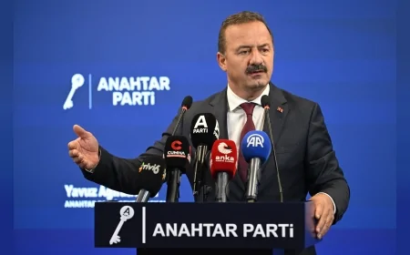 ANAHTAR PARTİ GENEL BAŞKANI YAVUZ AĞIRALİOĞLU: “DEVLETİMİZİ HALELDAR EDECEK EN UFAK BİR LEKEYE TEBESSÜM ETMEDİK”