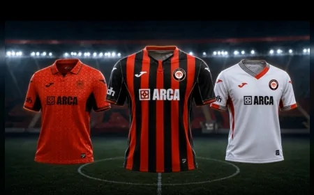 ARCA Çorum Futbol Kulübü Yeni Sezonda Joma ile Anlaştı Forma Tasarımlarında Hitit Mirası Öne Çıktı