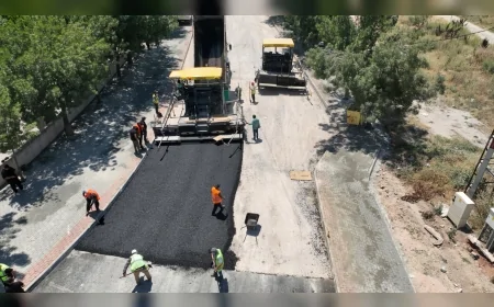 Bursa Büyükşehir Belediyesi Gürsu’da Yeşil Çevre Caddesi’ni Baştan Sona Yenileyerek Ulaşım Konforunu Artırıyor