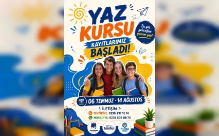 YUNUSEMRE BELEDİYESİ YEGEM YAZ KURSU KAYITLARI BAŞLADI LGS VE TYT HAZIRLIKTA YOĞUNLAŞTIRILMIŞ 150 SAATLİK EĞİTİM PROGRAMIYLA ÖĞRENCİLERE AKADEMİK DESTEK