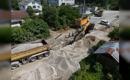 Düzce Belediyesi 50 yıllık içme suyu hedefiyle arıtma tesisi ve şebeke yenileme çalışmalarını sürdürüyor