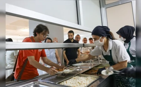 Çankaya Belediye Başkanı Hüseyin Can Güner: “Gençlik Sofrası İle 297 Bin 430 Öğün Destek Sağladık”