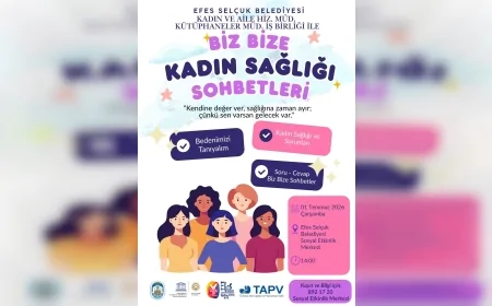 Efes Selçuk Belediyesi Kadınlar ve Çocuklar İçin Sağlık ve Bedensel Haklar Atölyeleri Düzenliyor