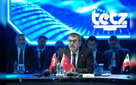 MİLLÎ EĞİTİM BAKANI YUSUF TEKİN: “YAPAY ZEKÂ VE EĞİTİM TEKNOLOJİLERİNİ İNSAN ONURUNU MERKEZE ALARAK GELİŞTİRİYORUZ”