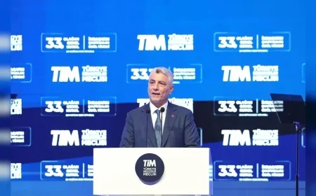 TİCARET BAKANI ÖMER BOLAT: “TÜRKİYE İHRACATLA GÜÇLENECEK, TÜRKİYE YÜZYILI TİCARETİN VE KALKINMANIN YÜZYILI OLACAK”