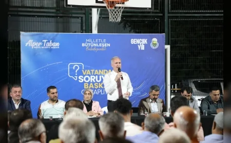 İNEGÖL BELEDİYE BAŞKANI ALPER TABAN: “NİHAYET İTİBARİYLE ÇÖZÜM İÇİN BURADAYIZ, BİZ ÇÖZÜM MAKAMIYIZ”