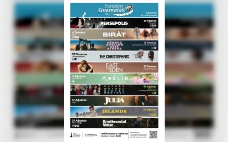 İzmir Büyükşehir Belediyesi Yeniden Sinematek açık hava gösterimleri Tarihi Havagazı Fabrikası’nda yaz boyunca sinemaseverlerle buluşacak