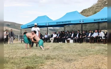 Çorum Valisi Ali Çalgan Bayat Karakucak Güreşleri'nde: “Ata sporumuzun gelecek kuşaklara aktarılması büyük önem taşıyor”