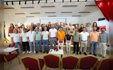 KIYI EGE BELEDİYELER BİRLİĞİ BÖLGESEL EĞİTİMLERİ ÇEŞME BELEDİYESİ EV SAHİPLİĞİNDE TAMAMLANDI