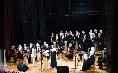 Altındağ Belediyesi Tasavvuf Korosu Necip Fazıl Kültür Merkezi'nde Sahne Aldı, Gazze'ye İthaf Edilen Konser Yoğun İlgi Gördü