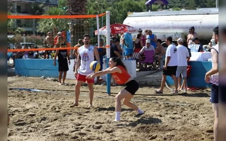 Menderes Belediye Başkanı İlkay Çiçek: “Menderes’te ilk plaj voleybol turnuvasını gerçekleştirdik”