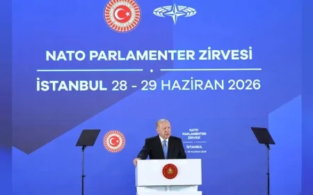 CUMHURBAŞKANI RECEP TAYYİP ERDOĞAN: “TÜRKİYE, GÜÇLÜ ORDUSU VE GELİŞMİŞ SAVUNMA SANAYİSİYLE NATO’NUN GÜVENLİĞİNE KATKI SUNMAKTADIR”
