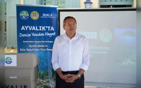 Ayvalık Belediye Başkanı Mesut Ergin: “Bilimin rehberliğinde deniz mirasımızı geleceğe taşıyacağız”