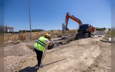 İZSU, Seferihisar’da 140 Milyon Liralık Altyapı Yatırımıyla Atık Su Sistemini Güçlendiriyor
