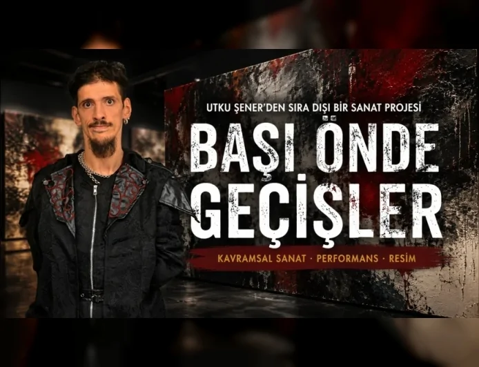 Utku Şener “Başı Önde Geçişler” Sergisiyle Kavramsal Sanat ve Performansı Bir Araya Getiriyor