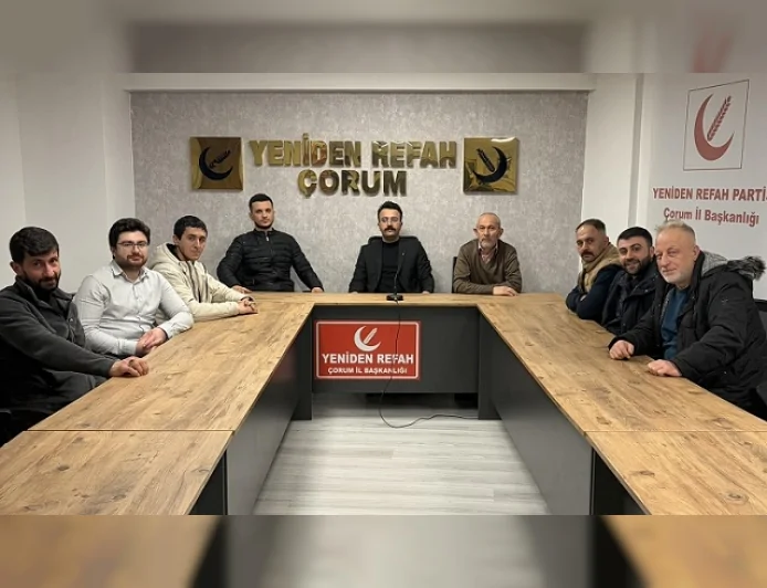 Yeniden Refah Partisi Çorum Merkez İlçe Başkanı Av. Muhammed Emin Zorlu: “Çiftçinin alın teri enflasyona ve mazota ezdiriliyor”