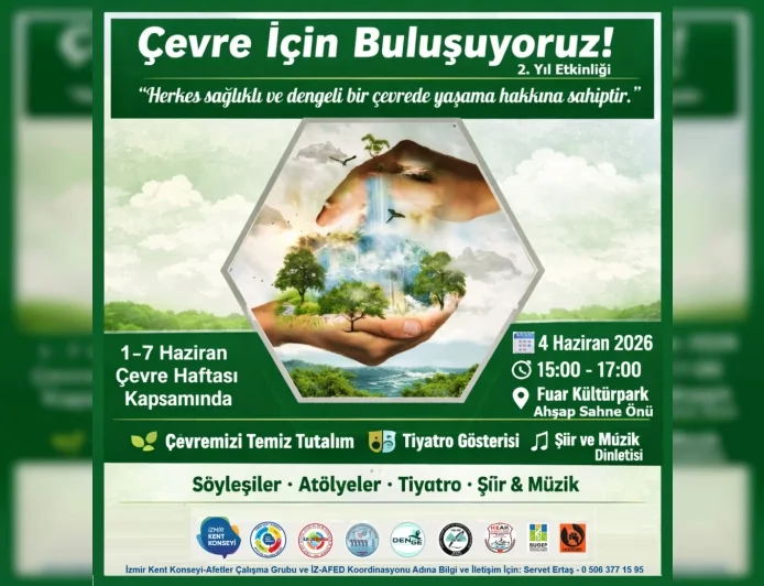 İZ-AFED Yönetim Kurulu Başkanı Servet Ertaş: “Sağlıklı ve Dengeli Bir Çevrede Yaşama Hakkı Hepimizin Ortak Sorumluluğudur”