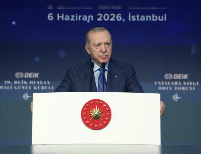 Cumhurbaşkanı Recep Tayyip Erdoğan: “2025 yılında mal ve hizmet ihracatımız 395,9 milyar dolarla Cumhuriyet tarihimizin rekorunu kırdı”