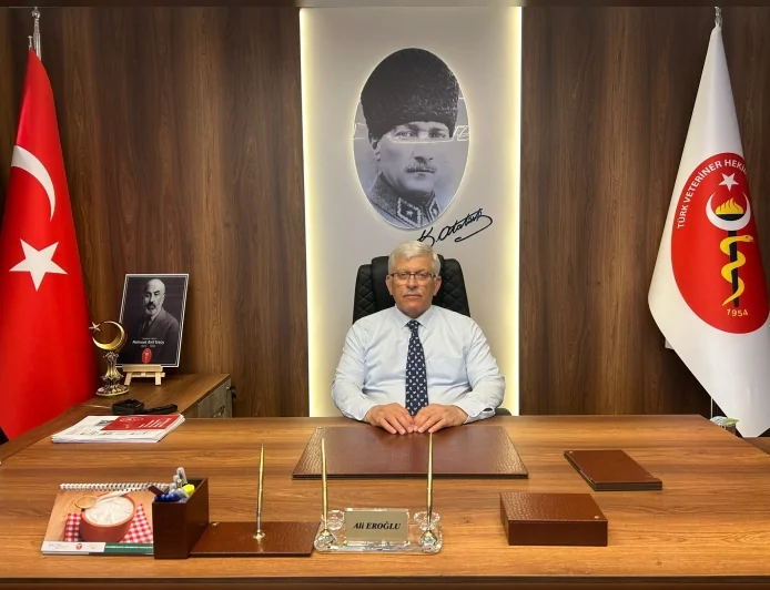 Türk Veteriner Hekimleri Birliği Merkez Konseyi Başkanı Ali Eroğlu: “Güvenli Gıda Tesadüflerin Değil Bilimsel Planlama ve Denetimin Sonucudur”