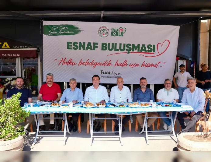 Giresun Belediye Başkanı Fuat Köse: “Üreten esnaf şehrin gücüdür, sanayi ekonominin belkemiğidir”