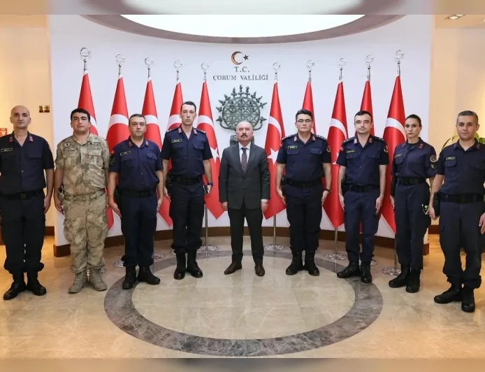 Çorum Valisi Ali Çalgan: “Jandarma Teşkilatımız Milletimizin Güvenliği İçin Fedakârca Görev Yapıyor”