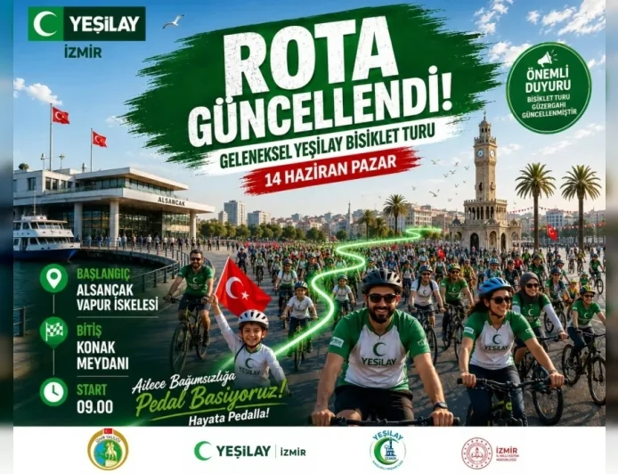 Yeşilay İzmir Şube Başkanı Dr. Ömer Yahşi: “Dünya Kupası heyecanını sağlıklı bir geleceğe doğru çevireceğimiz pedallarla birleştiriyoruz”