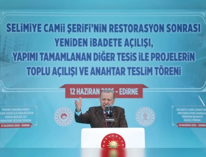Cumhurbaşkanı Recep Tayyip Erdoğan: “Tarihî ve mimari yadigârlarımıza sahip çıkmaya devam edeceğiz”