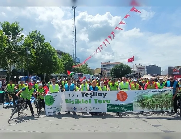 81 İlde Eş Zamanlı Düzenlenen Yeşilay Bisiklet Turu Çorum’da Yoğun Katılımla Gerçekleştirildi