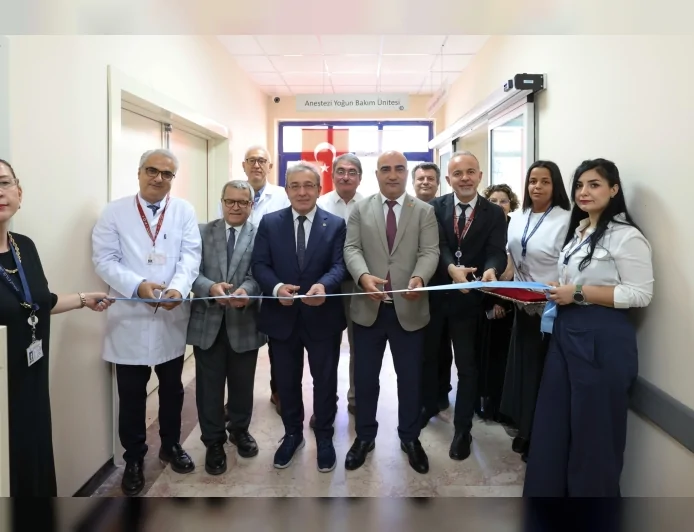 Dokuz Eylül Üniversitesi Rektörü Prof. Dr. Bayram Yılmaz: “Yenilenen yoğun bakım ünitemizle daha nitelikli sağlık hizmeti sunacağız”