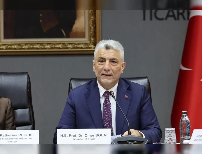 Ticaret Bakanı Prof. Dr. Ömer Bolat: “Türkiye-Almanya JETCO 6. Dönem Toplantımızı Ankara’da gerçekleştireceğiz”